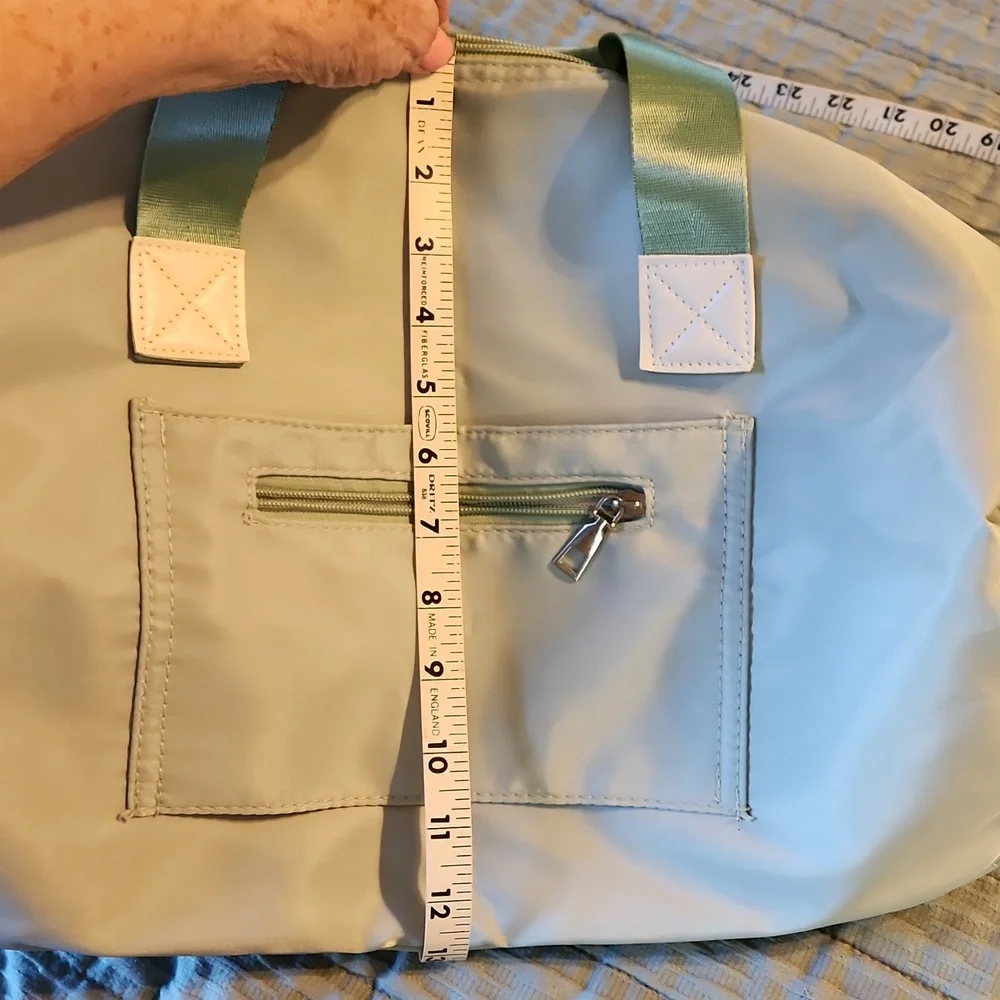 Stylish Sage Green Duffel Bag - Picture 9 of 11